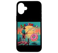 Luck favors the angler with the last donut Case for iPhone 16 Plus