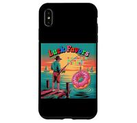 Luck favors the angler with the last donut Case for iPhone XS Max