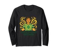 Luck Flows Within Inner Clover Energy Awakening Long Sleeve T-Shirt