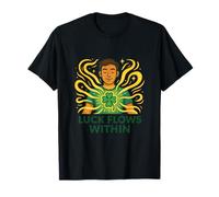 Luck Flows Within Inner Clover Energy Awakening T-Shirt