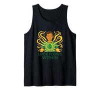 Luck Flows Within Inner Clover Energy Awakening Tank Top