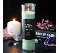 Luck Green Tea Spell Candle For Prosperity & Positivity