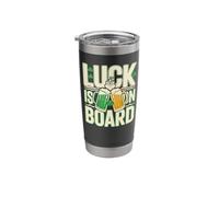 Luck is on Board with St Patricks Day Cruise Stainless Steel Insulated Tumbler