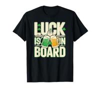Luck is on Board with St Patricks Day Cruise T-Shirt