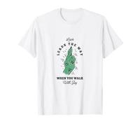 Luck Leads The Way When You Walk with Joy Graphic T-Shirt