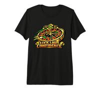Luck Likes Confidence Bold Casino Gambling Gambler Roulette Premium T-Shirt