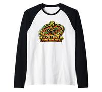 Luck Likes Confidence Bold Casino Gambling Gambler Roulette Raglan Baseball Tee