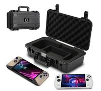 Luck&Link Carrying Bag Case for MSI Claw 8 AI+/7 AI+/A1M/Legion GO S-Hard, Waterproof Case for MSI Claw 8 AI+/7 AI+/A1M/Legion GO S, Controllers, Docking Station & Accessories - Large Capacity