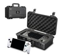 Luck&Link Carrying Bag Case for ROG Xbox Ally X - Hard Waterproof Case for Rog Xbox Ally, Controllers, Docking Station & Accessories - Large Capacity