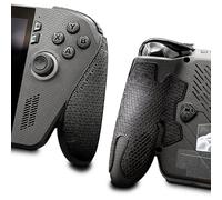 Luck&Link Controller Grip For Rog Xbox Ally/X, Textured Skin kit,Anti-Skid Sweat-Absorbent Controllers Handle Grips, Buttons,Triggers,D-pad (Ultra - Obsidian Black)
