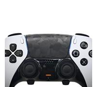 Luck&Link Touchpad Protector For PS5 Dualsense/Edge Enhanced Texture Skin Compatible with Playstation 5 Dualsense/Edge(Shadow Camouflage-Black,PS5Edge(2pcs))