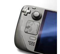 Luck&Link Touchpad Protector Steam Deck，Protective Skin Texture Sticker for steam Deck Touch Trackpads，High end Textured Skin (Shadow Camouflage-Black)