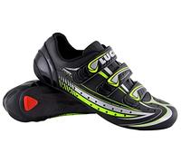 LUCK Mega Road Cycling Shoe with Carbon Sole and Triple Velcro Strap.