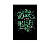 Luck Of The Irish Canvas Poster Wall Art Decor Print Picture Paintings for Living Room Bedroom Decoration Unframe: 12x18inch(30x45cm)
