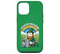 Luck of the Irish Opossum St. Patrick's Day Trash Panda Case for iPhone 12/12 Pro