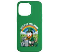 Luck of the Irish Opossum St. Patrick's Day Trash Panda Case for iPhone 14 Pro Max