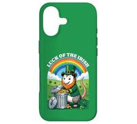 Luck of the Irish Opossum St. Patrick's Day Trash Panda Case for iPhone 17