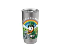 Luck of The Irish Opossum St. Patrick's Day Trash Panda Stainless Steel Insulated Tumbler