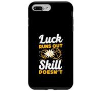 Luck Runs Out Skill Doesn't Funny Petanque Player Case for iPhone 7 Plus/8 Plus