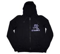 Luck & Strange Back Print Full Zip Hoodie David Gilmour Black S