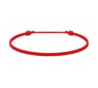 Luck Strings Thin Red Cord Bracelet - Waterproof Nylon Adjustable Surfer String Friendship Bracelet for Men, Women, Teens - Unisex Vegan Lightweight Summer Beach Accessories