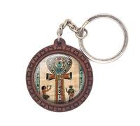 Luck Trader Ancient Egyptian Ankh Keyring Keychain