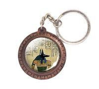 Luck Trader Ancient Egyptian Anubis Keyring Keychain