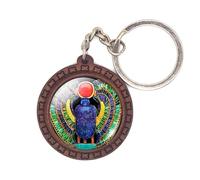 Luck Trader Ancient Egyptian Scarab Beetle Keyring Keychain