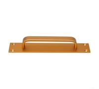 LUCKCDUO Aluminum Alloy Handle for Closet Doors Designed for Sliding and Barn Applications (Gold)