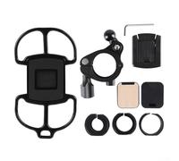 LUCKCDUO Bicycle Phone Mount with Soft Rubber Material Ensures Comfort and Stability on Rides (08CN0019)