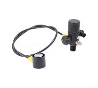 LUCKCDUO Diving Cylinder Pressure Reducing Valve, Scuba First Stage Regulator, M18x1.5 First Stage Regulator with 360 Degree Swivel for Scuba Bottle(CRF158)