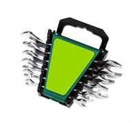 LUCKCDUO Double Head Open Wrench Set 6pc High Carbon Steel | Dual size heads, quick switching, 6-piece set, metric sizes 6-19mm, essential toolbox item