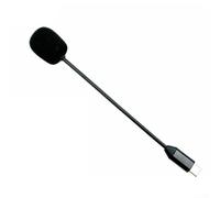 LUCKCDUO Gaming Microphone with Noise Cancellation for PC for mac for ps5 - Omnidirectional Condenser Mic for Streaming Podcasting for discord Zoom Meetings Black(Straight)