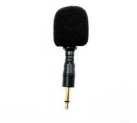 LUCKCDUO Omnidirectional 3.5mm Mic for Smartphone Laptop - Portable Condenser Microphone for Karaoke Vlog Recording Broadcast Clear Sound Metal Body 65mm