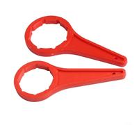 LUCKCDUO Opener Wrench, 2 PCS Plastic Lid Opener Tool for Drums 20L-30L and 5L-10L Efficient Design for Rapid Lid Opening for Industrial Use