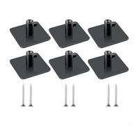 LUCKCDUO Stand Mixer Attachment Holder, Mixing Made Easy With 6pcs Storage Holders,For Kitchenaid Mixer Attachments, Flexible Mounting Options Available
