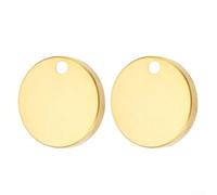 LUCKCDUO Toilet Seat Hinges, 2 PCS 4 PCS Bathroom Toilet Seat Hinge Decorative Cover, 60mm Gold Finish Bathroom Hardware Protective Screw Easy Install(2pcs)