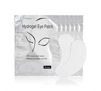 LUCKDANO 100 Pairs Gel Eye Pads, Moisturizing Eye with Collagen Texture and Plant, for Eyelash Extensions and Dark Circle Removal
