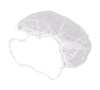 LUCKDANO 100pcs Disposable Nylon Elastic Beard Guards - Lightweight, Breathable, Latex-Free Beard Covers for Restaurants, Healthcare, and Food Production (White)