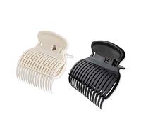 LUCKDANO 12pcs Hot Roller Clips - Hair Curler Claw Clips, Insulated Heat Perming, Universal Fit for All Roller Sizes, Lightweight & Durable