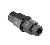 LUCKDANO 1Pc Motorcycle Front Wheel Axle Hex Spindle Driver Tool 17mm 19mm 22mm 24mm - Essential Removal Tool for Sport & Dirt Bikes