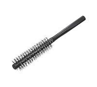 LUCKDANO 1PC Round Hair Comb - Flexible Styling Tool for Wavy & Curly Hair, Anti-Static, Scalp Massage, Non-Slip Handle, Mini Portable Design