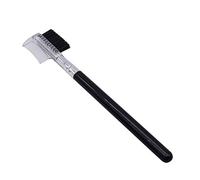 LUCKDANO 2-in-1 Eyebrow Brush and Eyelash Comb Tool - Professional-grade Home Beauty Tool with Black High-density Fiber Design to Help Create Perfect Eyelashes and Stylish eyebrows.