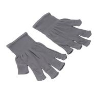 LUCKDANO 2 Pairs Warm Half Finger Gloves - Breathable, Flexible Fingerless Gloves for Typing, Ideal for Mobile Use, Music Practice, and Everyday Comfort