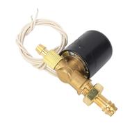 LUCKDANO 24V Solenoid Valve 24V Solenoid Valve for Electric Arc Welding Machine - 0-0.8MPa Pressure Range for Water, Gas, and Oil - Durable Iron & Copper Construction (AC24V)