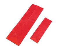 LUCKDANO 2pcs Large and Small Flat 3-in-1 Measuring Spoon, Kitchen Utensils, Baking Liquid Ingredient Measurement, Red (Red)