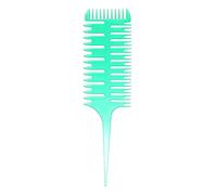 LUCKDANO 3-Way Hair Dyeing Comb - Highlight Weaving Comb for Easy Sectioning - Lightweight and Ergonomic Styling Tool for Salon Use