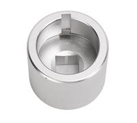 LUCKDANO 350 Crankshaft Turning Crankshaft Turning Socket Tool - Silver Aluminum Alloy for SBC Small Block 5.7L 305 350 400 V8 - Ideal Replacement for & Oldsmobile Engines