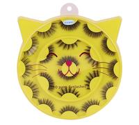 LUCKDANO 3D Thick and Curled False Eyelashes, 10-Pair Pack. A Must-have for Women's Makeup, Naturally Enhancing Charm and Perfectly Suitable for All occasions. (#6)