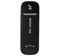 LUCKDANO 4G USB Portable WiFi Hotspot LTE USB Modem 4G Mobile WiFi Router Plug and Play High Speed Internet for 10 Devices with SIM Card Slot WPA2 Encryption (Black)